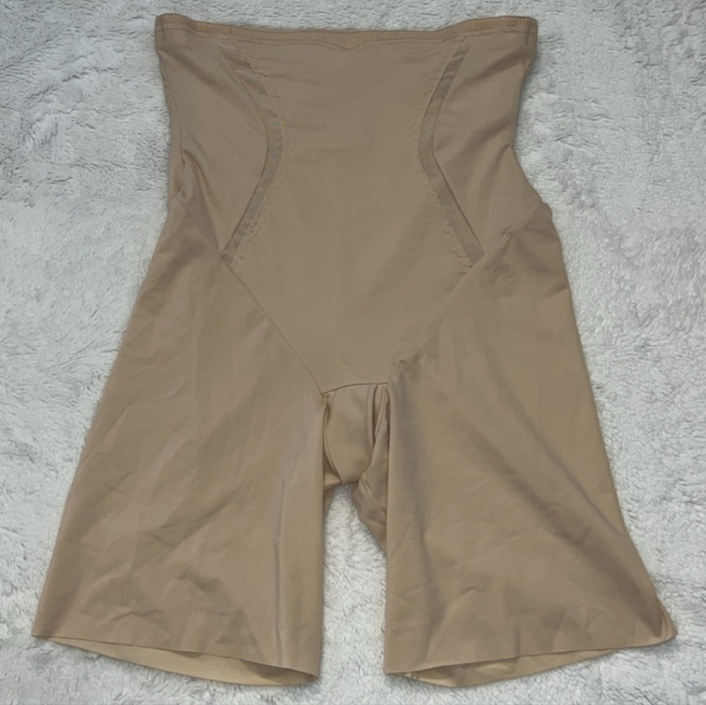 Maidenform High Waist Thigh Slimmer Cool Comfort Shapewear Size Medium - Picture 3 of 5